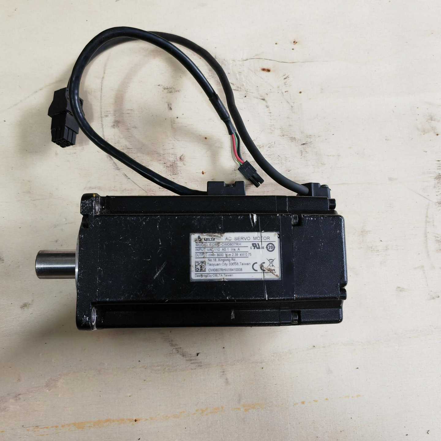 台达伺服电机ECMC-CW0807RH，750W功率，输入电--议价商品