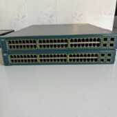 思科WS 48口千兆POE供电三 C3560G 48PS