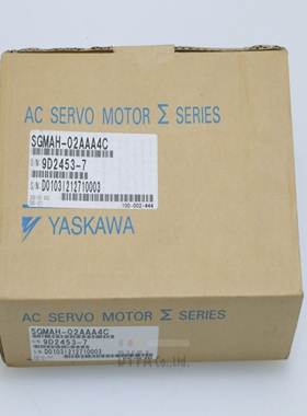YASKAWASIGMA2带盒SGMAH-02AAA4C200W伺服电机MOT-I-32959