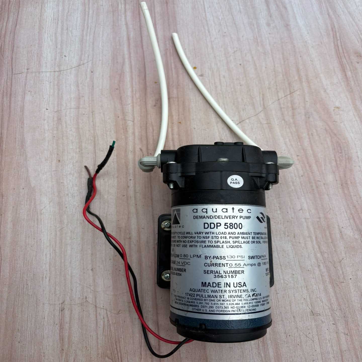 DPP5800水泵AQUATEC24V3563157询价