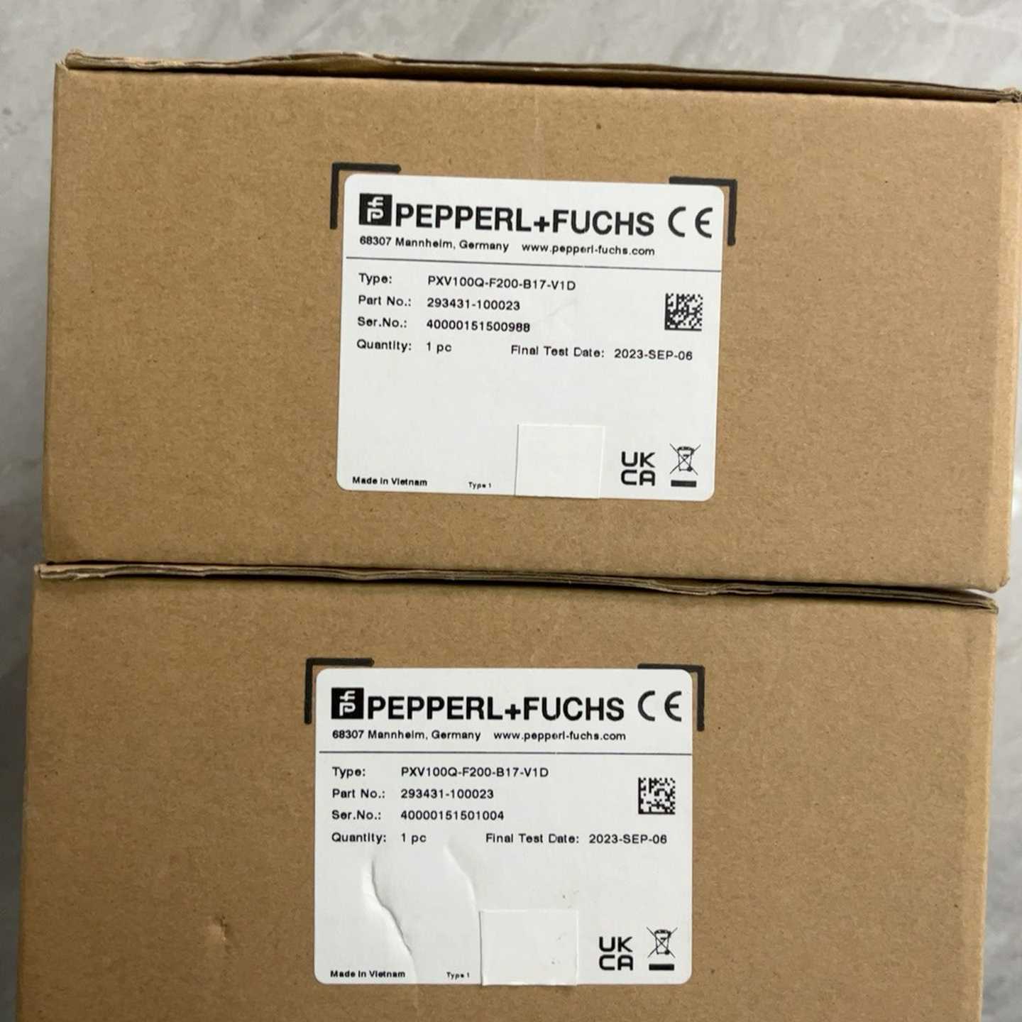 询价倍加福读写头PXV100Q-F200-B17-V1D，德国