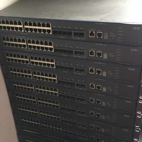 机房下架H3CS5500-34C-HI三层全千兆核心交换机-议价