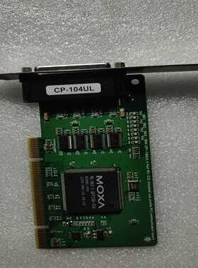 原装MOAX摩沙CP-104UL多串口卡，工控机拆机的一