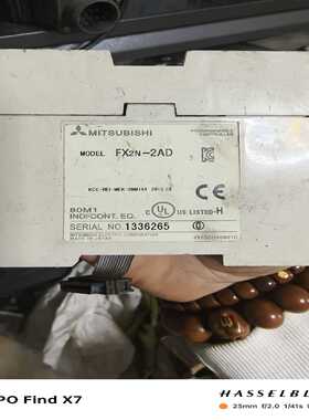 FX2N-2ADPLC扩展，，实物有一点破损询价