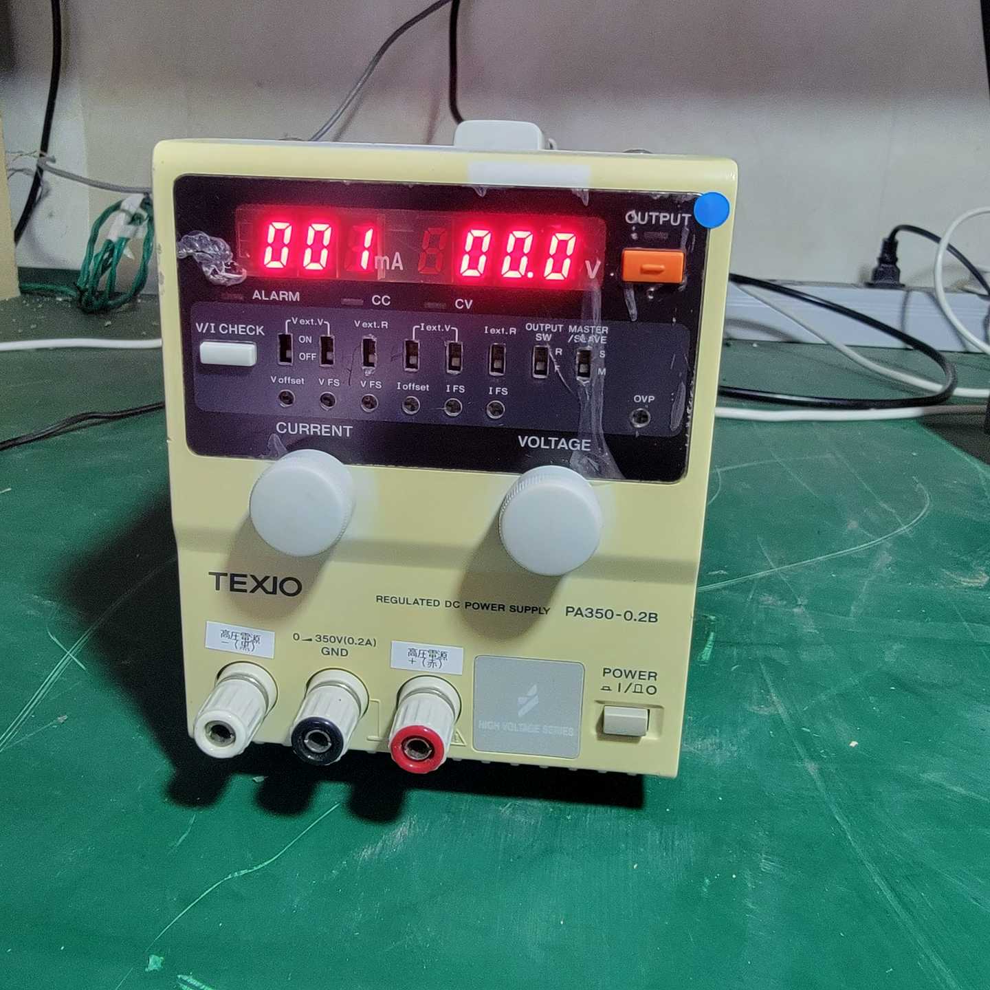 TEXIO德士PA350-0.2B高压线性电源350v200询价