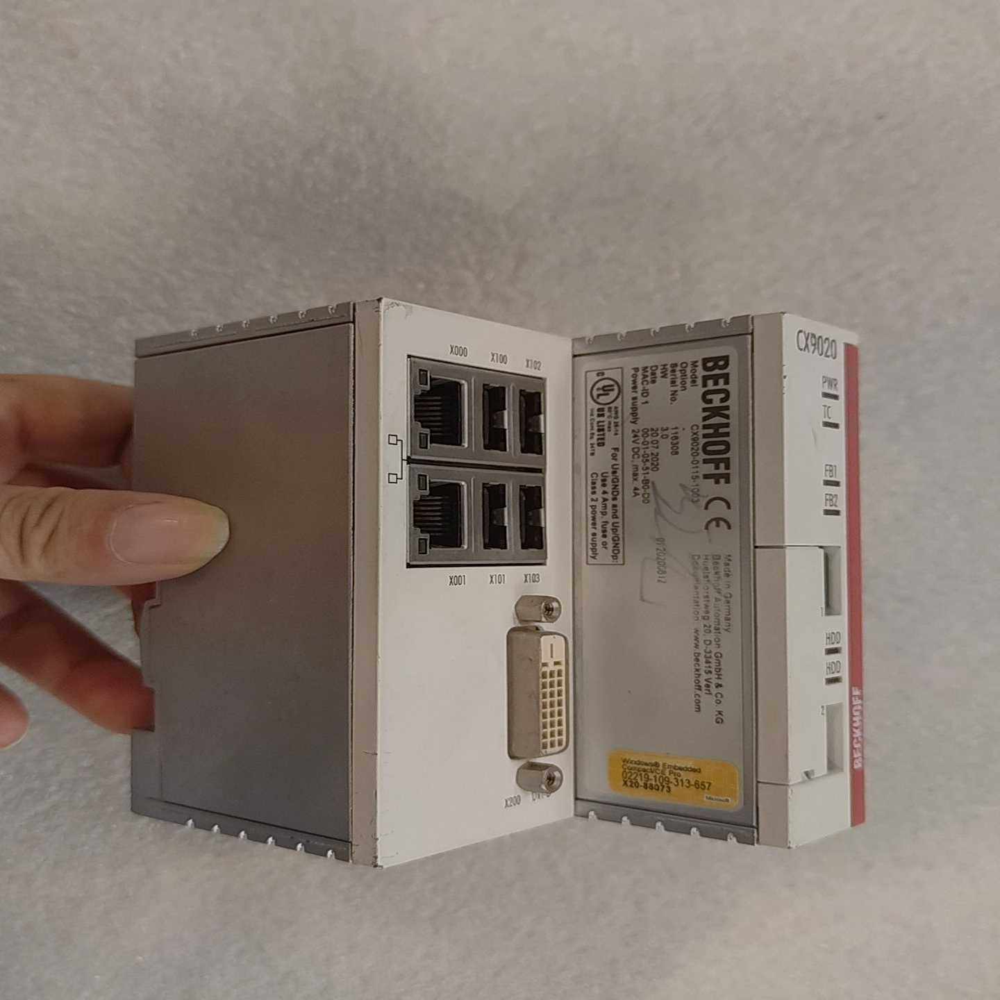 询价~倍福PLC主机CX9020-0115-1003，BECKHO