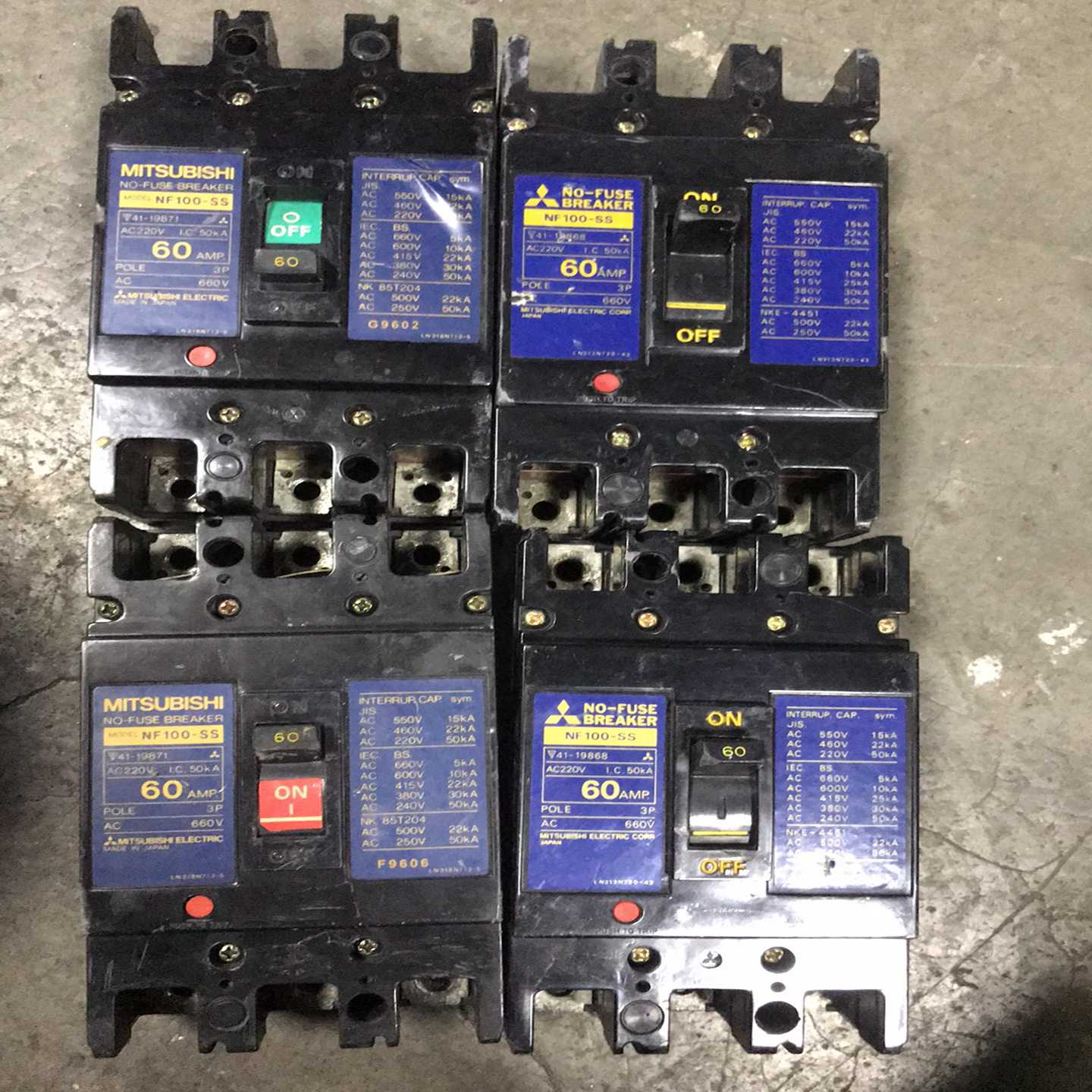 NF-100-SS 60A三菱空气开笑一议价商品