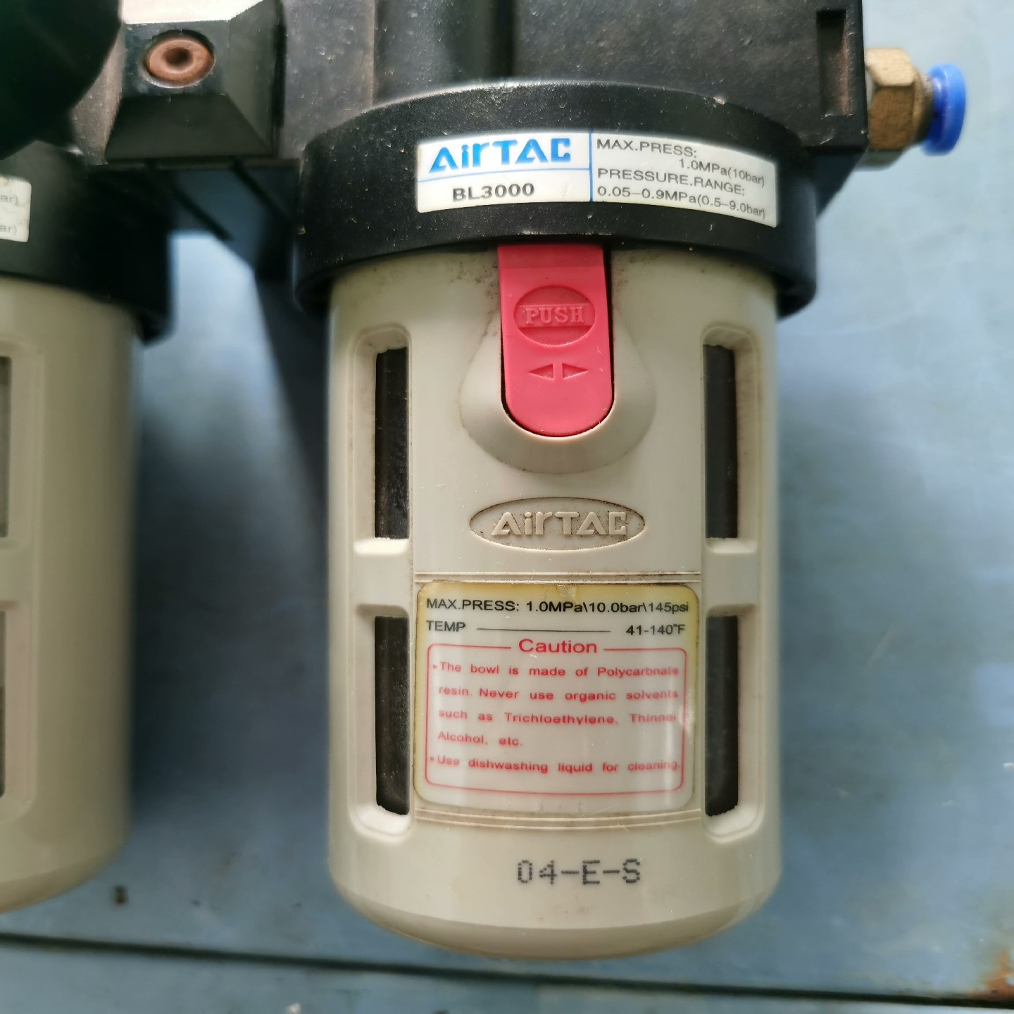 【请询价】亚德客油水分离器BL3000二联件气源处理过滤器带表库