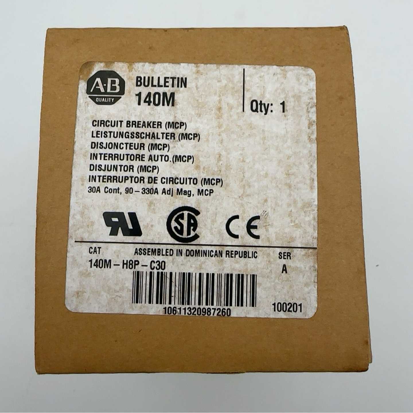 询价~140M-H8P-C30罗克韦尔AB断路器保护器14