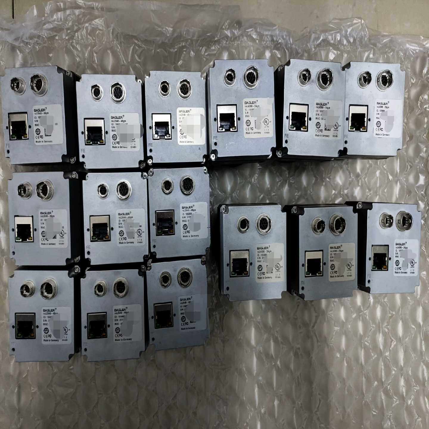 巴斯勒线线扫工业相机2k，4k。ral2048-48gm和巴斯--议价商品