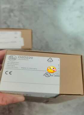 IFM易福门O2D220有两个，两个包装上面询价