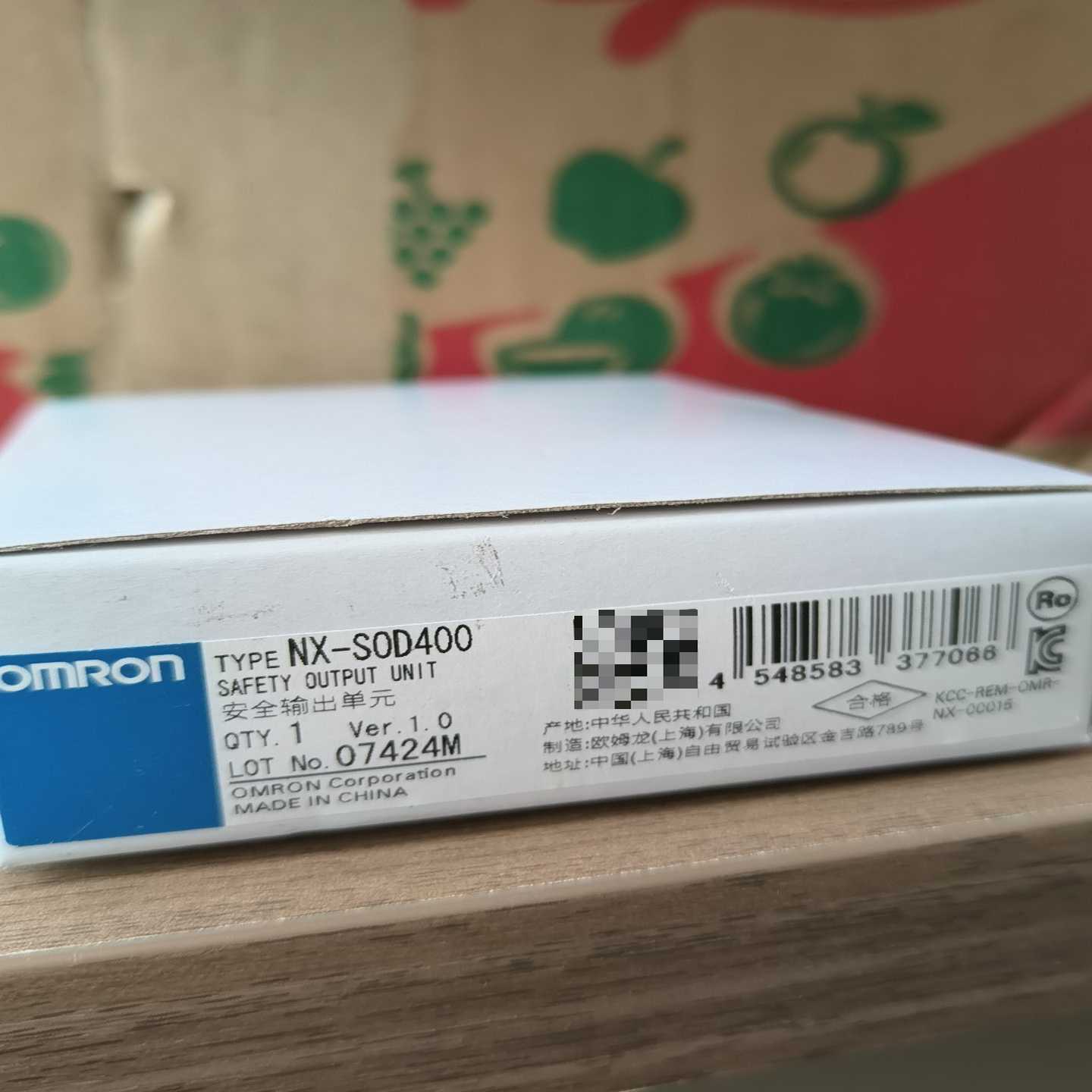 欧姆龙NX-SOD400安全输出单元全新原装带包装未拆封数量