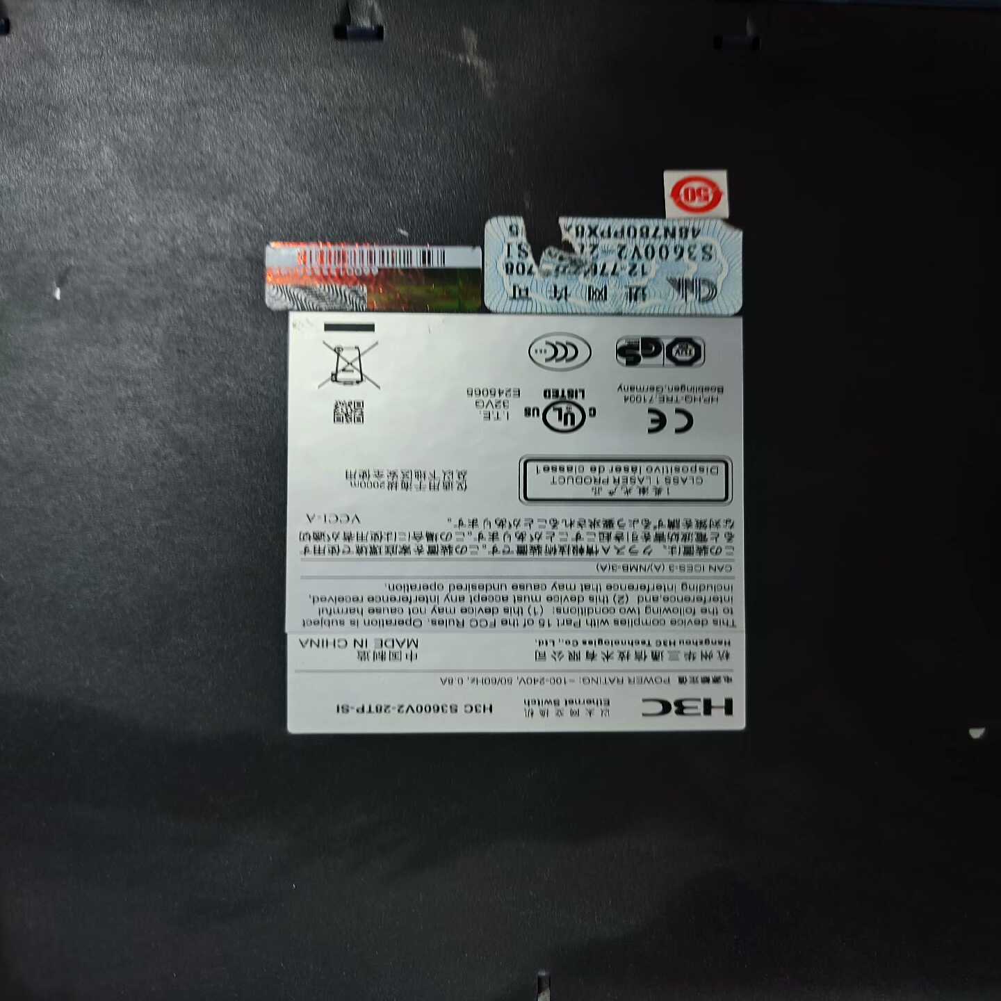 华3交换机h3cs3600v2-28p-SI询价