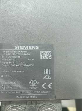 6SL3120-1TE31-3AA3成色新功能完好少量现货，--议价商品