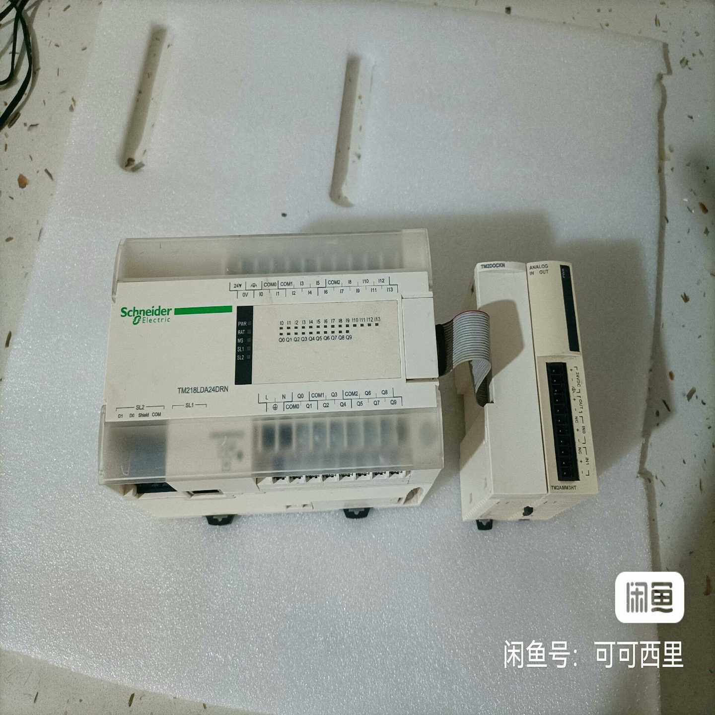 议价施耐德PLCTM218LDA24DRN带2个扩展TM2D0