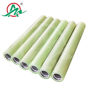 聚氨酯胶轮胶辊无动力双轴承耐磨橡胶硅胶被动轮托辊pu包胶滚筒