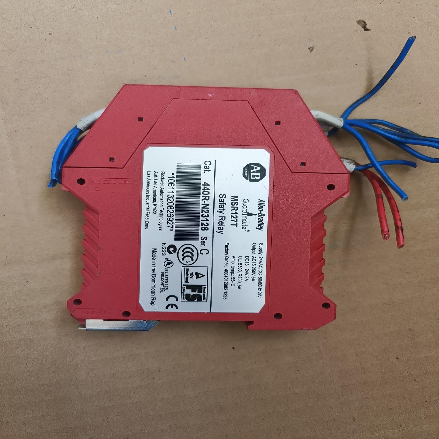 AB罗克韦尔安全继电器MSR127T拆机的，功能包好包邮--议价商品