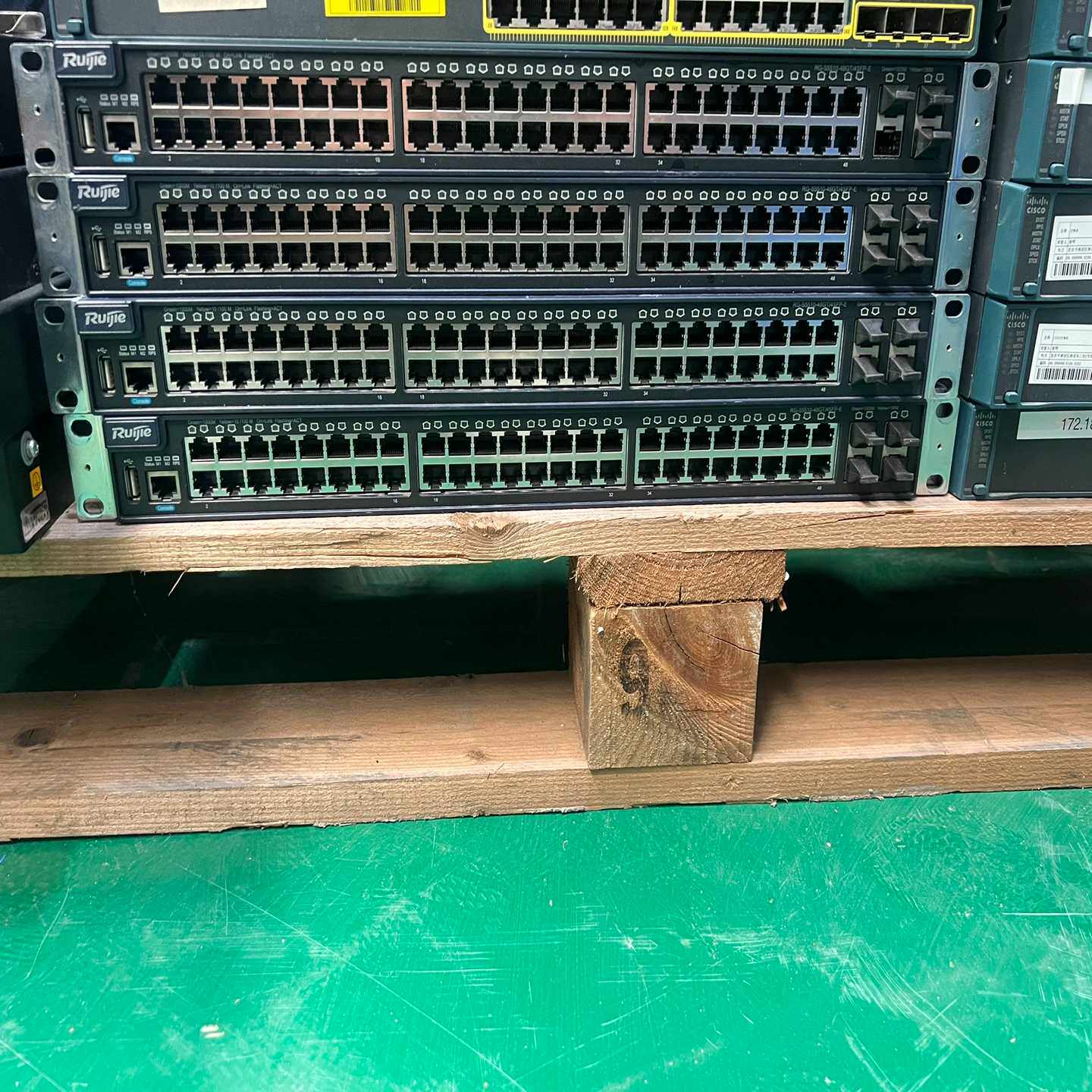 锐捷RG-S5510-48GT/4SFP-E三层千兆交换机