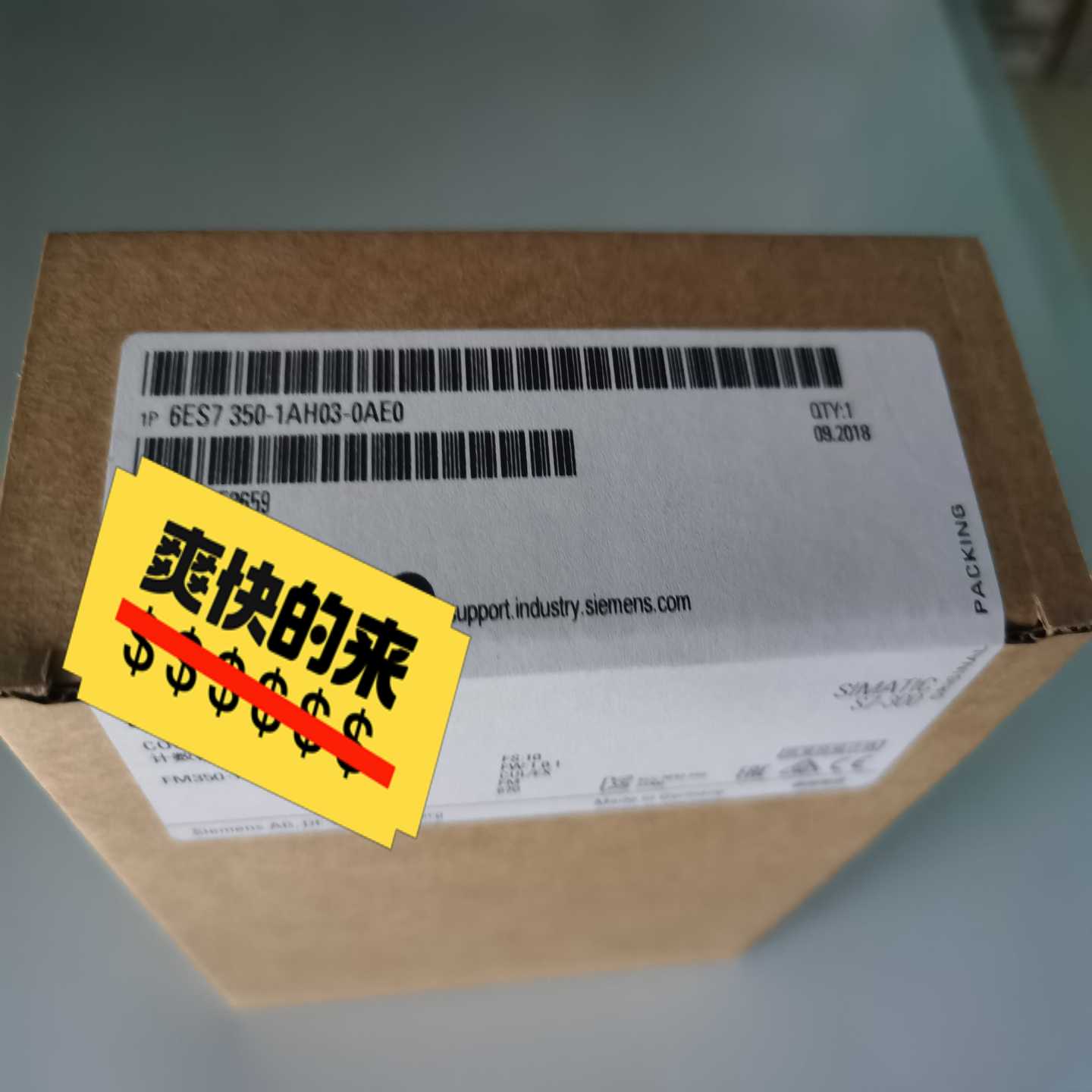 询价拍~未开封6ES7350-1AH03-0AE0当天发