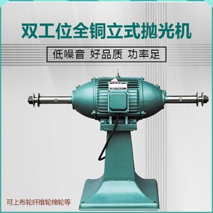 广源4 电动抛光机 5.5 7.5KW双用高品质足功率多功能全铜立式