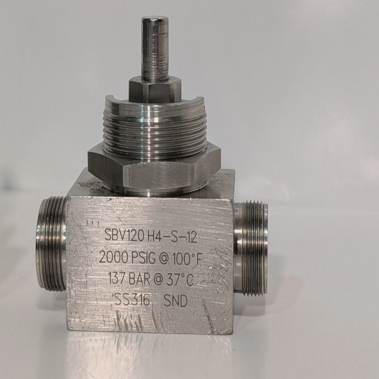 BMTSuperlokSBV120H4-S123/4英寸SS球阀