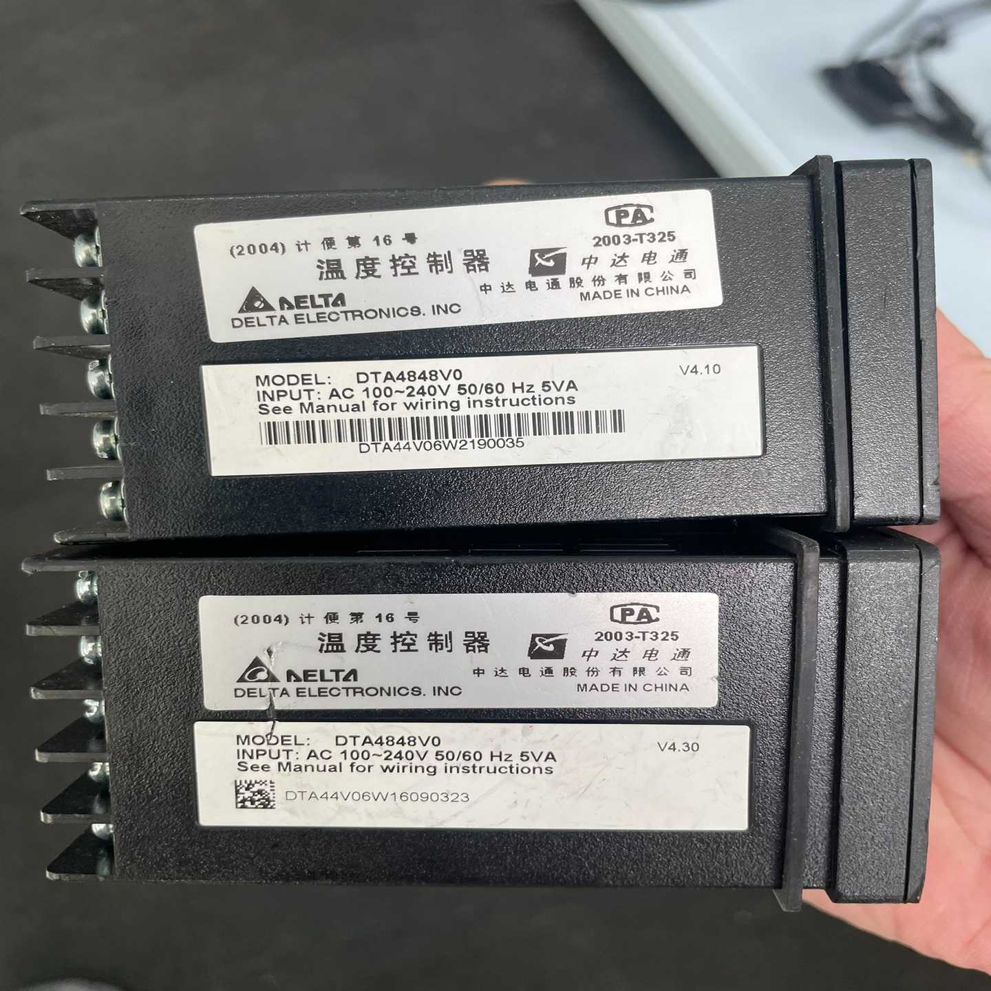 台达温控器DTA4848V0，输入电压AC100-240询价