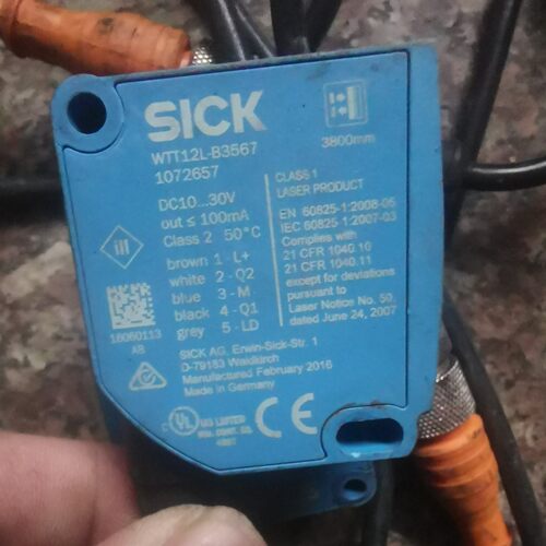 拆机的sick西克WTT12L-B3567多任务激光传感器议价