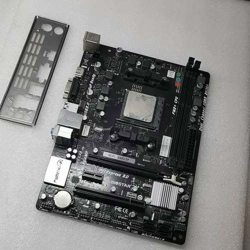 铭瑄A68U3P主板加X4 860k处理器 使用正常  成色{议价}