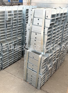 波形护栏立柱H型立柱高速公路防撞护栏立柱热镀锌护栏H型立柱