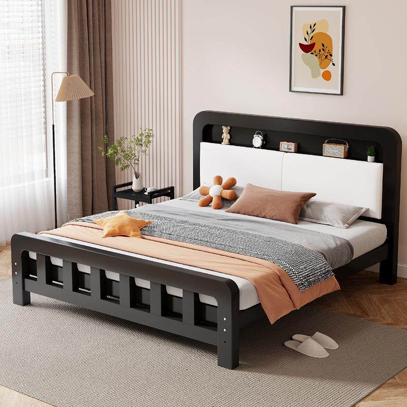 铁艺床家用主卧双人床1.5米单人宿舍加厚铁架床出租房用1.2米铁床,住宅家具,铁艺/钢木床,淘宝优惠券,粉丝福利购,淘宝优惠卷