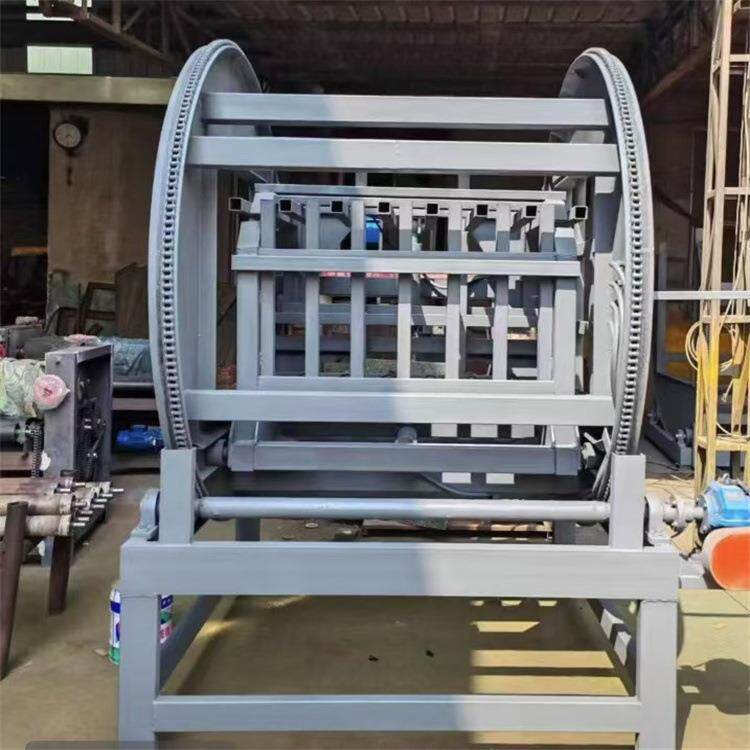 井字油箱吨包在线翻料机 360度任意角度翻转机石材工件金属翻件机