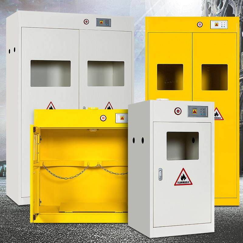 厂家直销气瓶柜实验室智能全钢带报警钢瓶乙炔氧气双瓶安全储存柜,商业/办公家具,办公储物柜,淘宝优惠券,粉丝福利购,淘宝优惠卷