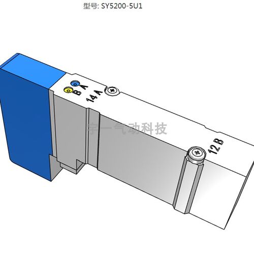 SMC 原装正品SY5200-5U1系列 5通电磁阀 插入式