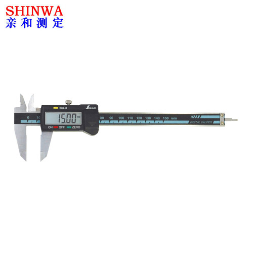 包邮数显卡尺SHINWA企鹅电子数显卡尺日本亲和数显卡尺0.01~150mm