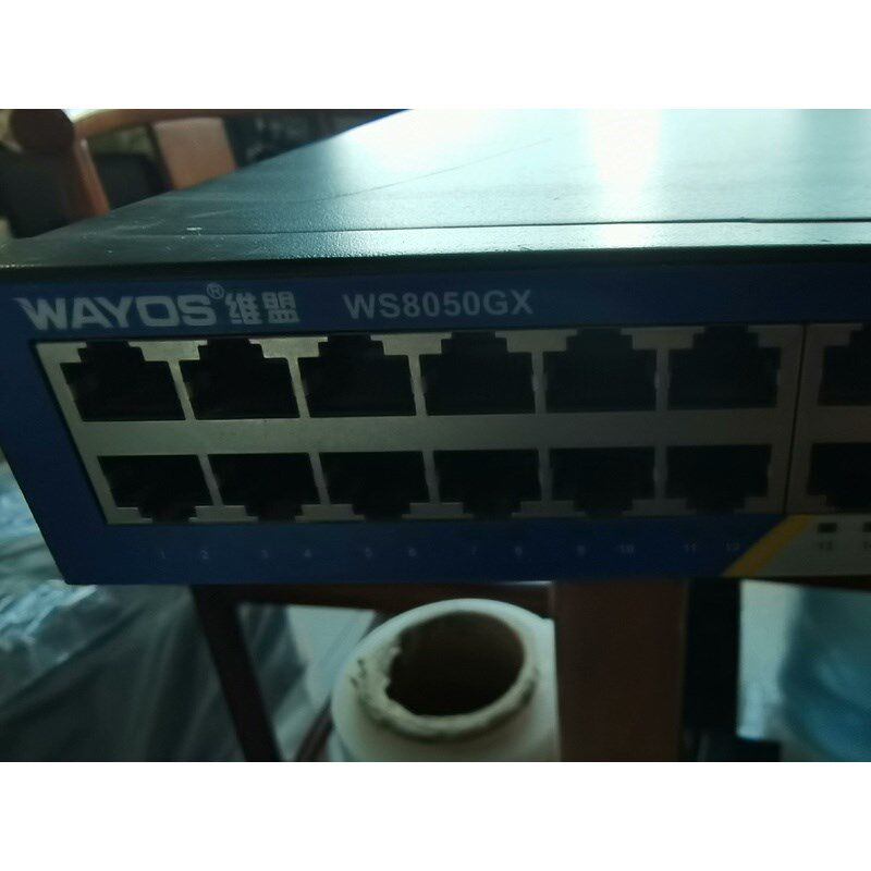 维盟WS5850GX 48千兆+2口万兆交换机端口完好,