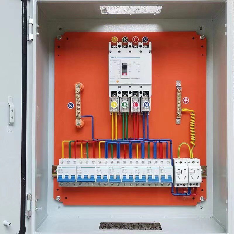 定制工程低压成套配电箱三相四线电表箱家用照明开关箱二三级箱