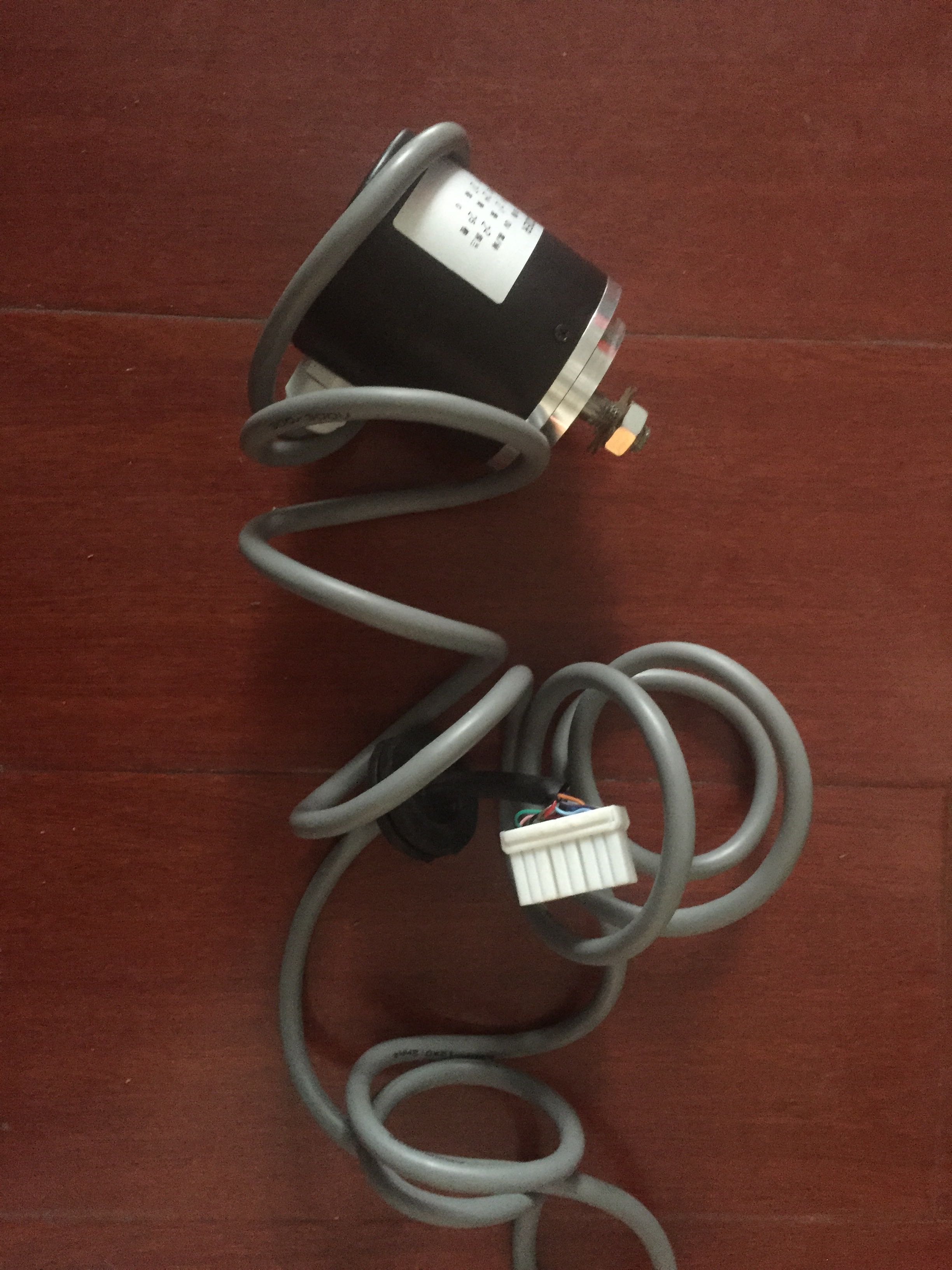 日本津田驹ZA编码器627335 PAS-3A-180津田驹编码器白插件