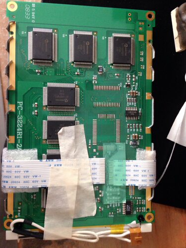 现货 PC-3224R1 PC-3224R1-2A RD5056 REV 20-20232-3 显示屏