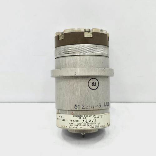 BENDIX 4C MONTROSE DIVISION SYNCHRO RECEIVER 11590V AC 60 CY