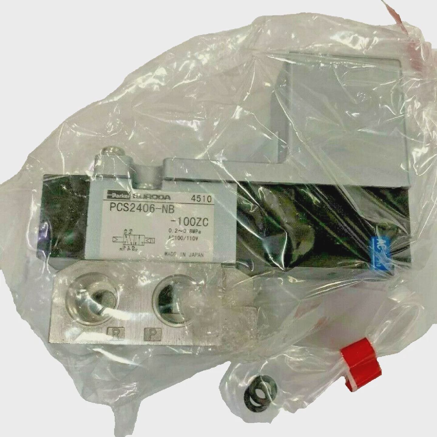 ParkerKURODAPCS240602100ZCTME52路14英寸气动定向阀 - 实物图