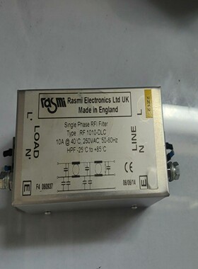 咨询-RASMI电源滤波器RF1010-DLC10A