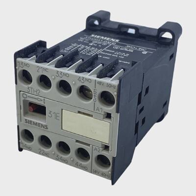 Siemens 3TH20310AH0 Rel Auxiliar Para Uso Industrial 48V 50H