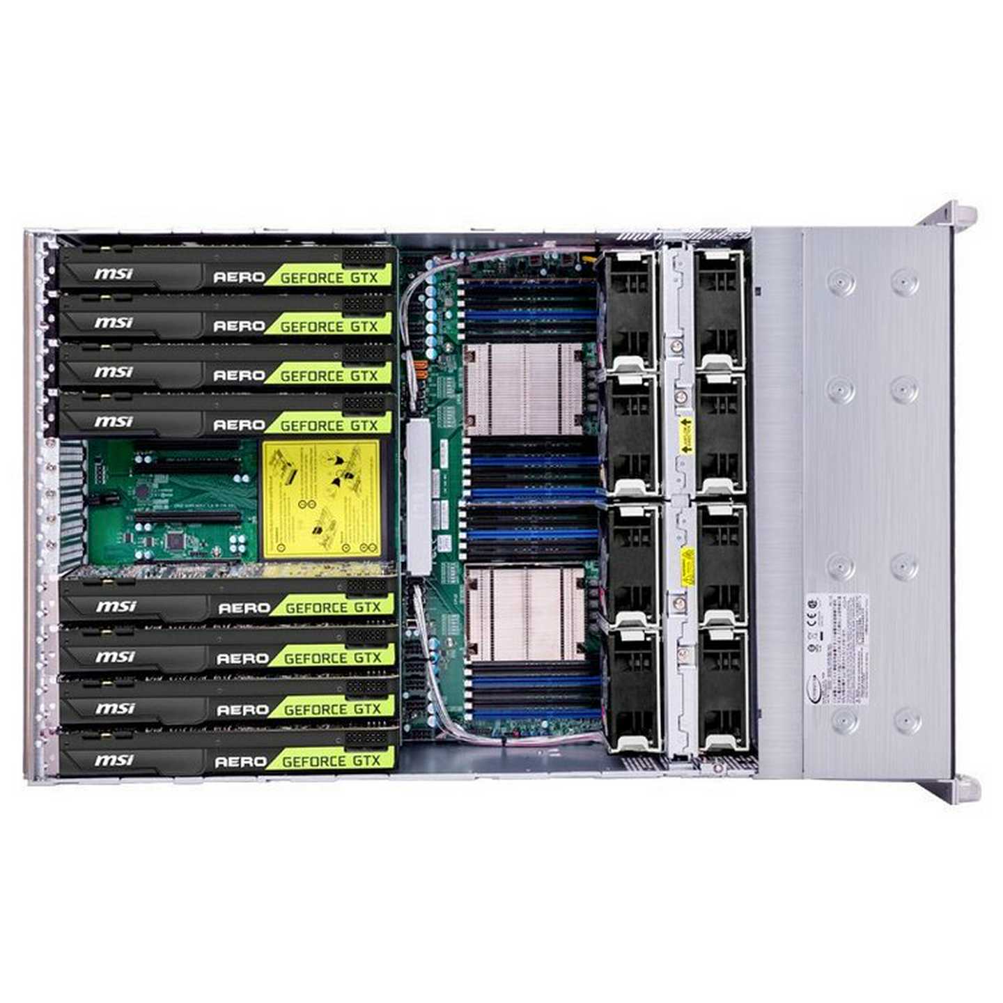 国产服务器R超微SUPERMICRO4029GP-TRT2双路4210R64G内存500G