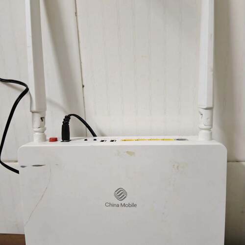 中国移动光猫智能家庭网关，型号ZN-AX173G，支持移动宽 带，GPON