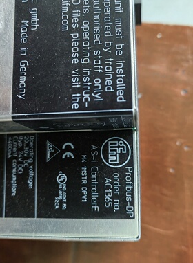 议价全新原装IFM易福门传感器AC1365ASI1实物拍摄适用