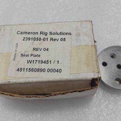 Cameron 239105001 Seal Plate Rev 05 W17194511