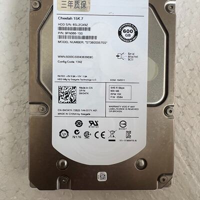 Dell戴尔0W347K0w348k600G3.5寸-议价