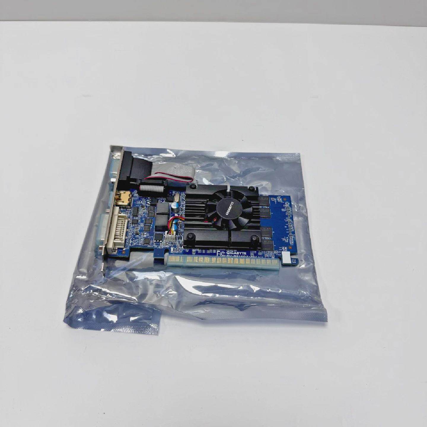 GigabyteGVN610D32GINVIDIAGeForceGT6102十亿字节DDR3PCIe显示卡