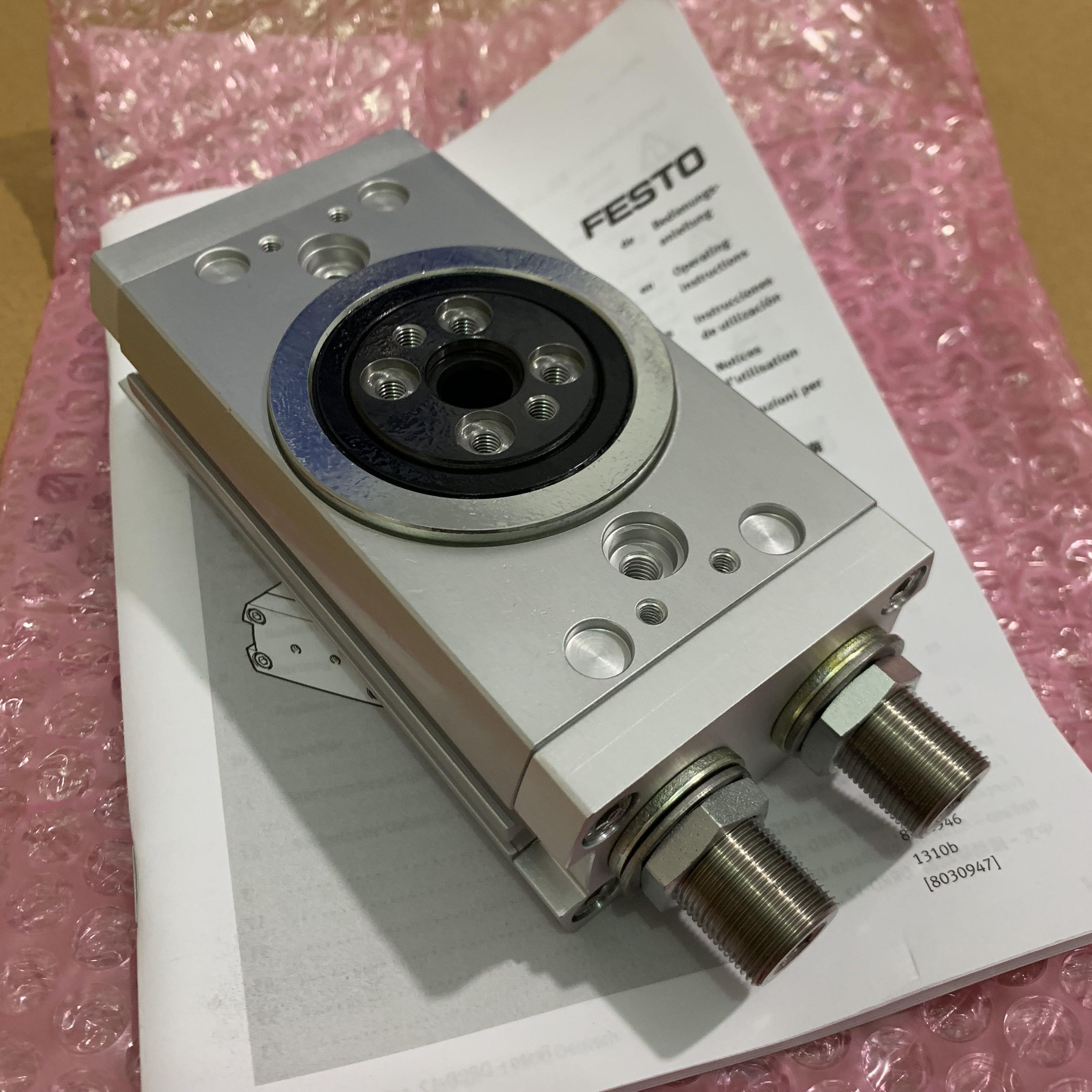 FESTO旋转气缸摆台DRRD-8-10-16-20-25-32--35-40-FH-PA-Y9A-Y12A