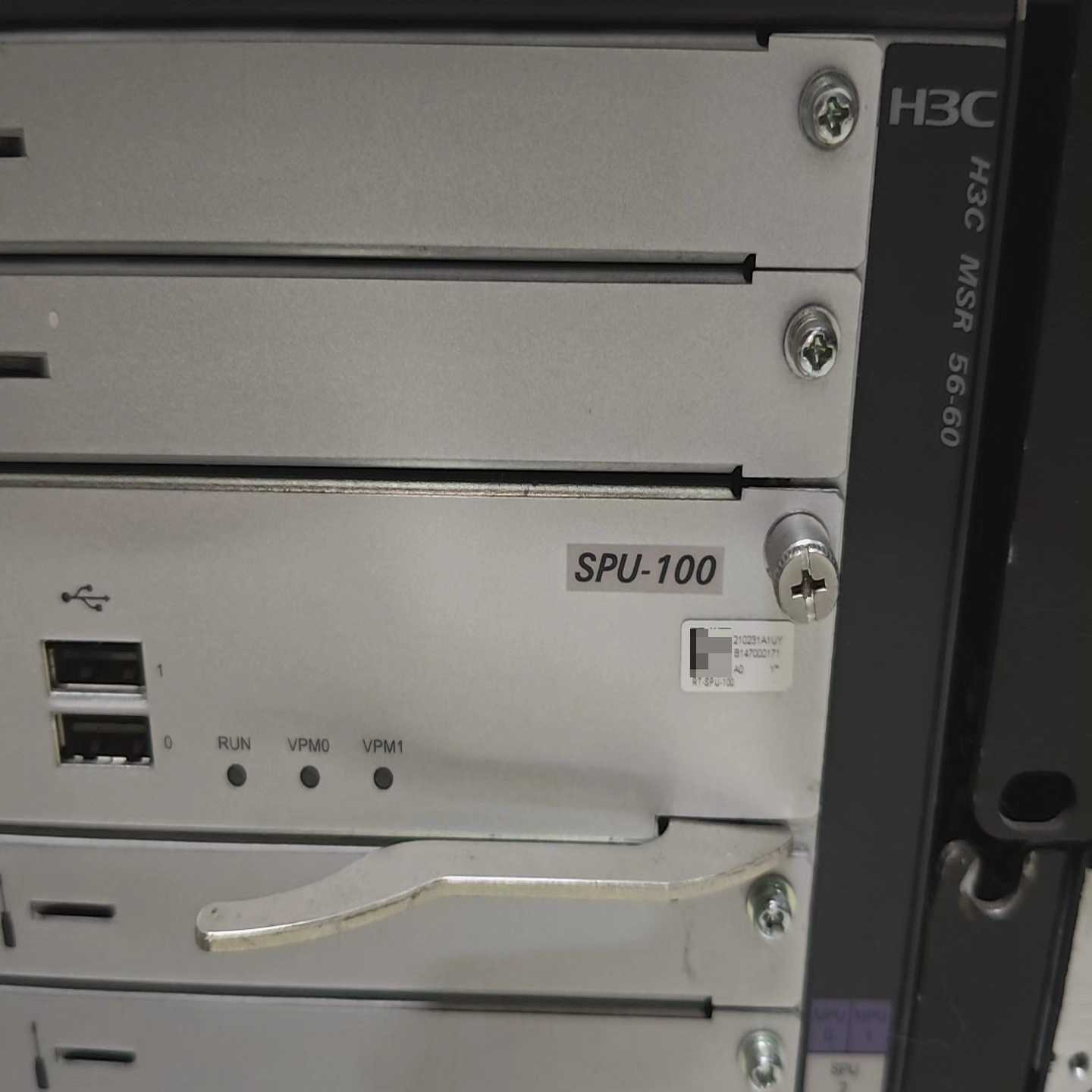询价~H3C MSR5660 MPU-100,SPU-100，电源